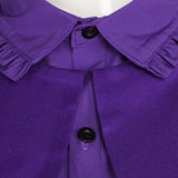 The Testaments Agnes Purple Outfit Cosplay Costume Halloween Carnival Party Suit