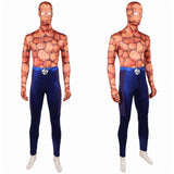 The Thing Costume Ben Grimm Cosplay Dark Blue Pant Golem Suit For Adult Man Halloween Carnival Suit