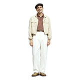 The Truman Show Truman Burbank White Outfit Cosplay Costume Halloween Carnival Party Suit