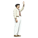 The Truman Show Truman Burbank White Outfit Cosplay Costume Halloween Carnival Party Suit