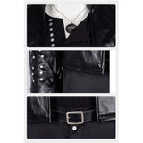 The Witcher Geralt Cosplay Costume Outfit Halloween Carnival Suit