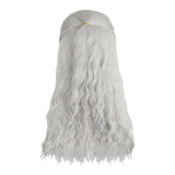 The Witcher Geralt of Rivia Cosplay Wig Heat Resistant Synthetic Hair Carnival Halloween Party Props