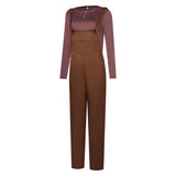 The Wizard of the Emerald City Ellie Cosplay Brown Costume Halloween Carnival Party Suit 