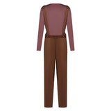 The Wizard of the Emerald City Ellie Cosplay Brown Costume Halloween Carnival Party Suit 