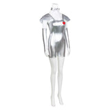 The Wonderful Wizard of Oz Tin Man Sliver Outfit Cosplay Costume Halloween Carnival Party Suit