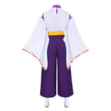 The World Is Dancing Oniyasha Purple Dress Female Cosplay Costume Halloween Carnival Party Suit
