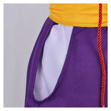 The World Is Dancing Oniyasha Purple Dress Female Cosplay Costume Halloween Carnival Party Suit