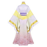 Though I Am an Inept Villainess Huang Linglin Yellow Dress Cosplay Costume Halloween Carnival Party Suit