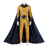 Thunderbolts Costume Sentry Cosplay Yellow Jumpsuit For Adult Man Halloween Carnival Suit