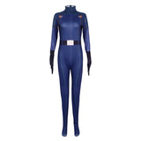 Thunderbolts Costume Yelena Belova Blue Jumpsuit For Adult Female Halloween Carnival Suit