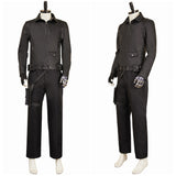 Thunderbolts Costume Bucky Barnes Cosplay Black Suit For Adult Man Halloween Carnival Suit