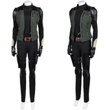Thunderbolts Costume Yelena Belova Cosplay Green Vest Black Suit For Adult  Female Halloween Carnival Suit