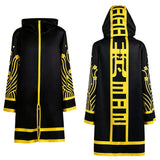 Tokyo Avengers Senju Kawaragi Black Outfit Cosplay Costume Halloween Carnival Party Suit