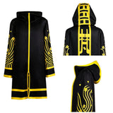 Tokyo Avengers Senju Kawaragi Black Outfit Cosplay Costume Halloween Carnival Party Suit