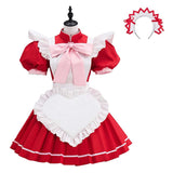 Tokyo Mew Mew Costume Ichigo Cosplay Red White Dress For Adult Female Halloween Carnival Suit