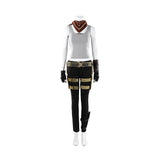 Tomb Raider Lara Croft Women Gray Outfit Cosplay Costume Halloween Carnival Party Suit