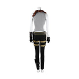 Tomb Raider Lara Croft Women Gray Outfit Cosplay Costume Halloween Carnival Party Suit