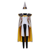 Tongari Boushi no Atelier Alaira White Outfit Cosplay Costume Halloween Carnival Party Suit
