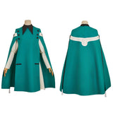 Tongari Boushi no Atelier Coco Female Blue Cosplay Costume Halloween Carnival Party Suit