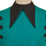 Tongari Boushi no Atelier Coco Female Blue Cosplay Costume Halloween Carnival Party Suit