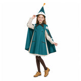 Tongari Boushi no Atelier Coco Kids Children Green Outfit Cosplay Costume Halloween Carnival Party Suit
