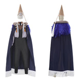 Tongari Boushi no Atelier Iguin Black Cloak Outfit Cosplay Costume Halloween Carnival Party Suit