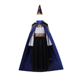 Tongari Boushi no Atelier Olruggio Black Blue Cloak Outit Cosplay Costume Halloween Carnival Party Suit 