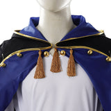 Tongari Boushi no Atelier Olruggio Black Blue Cloak Outit Cosplay Costume Halloween Carnival Party Suit 