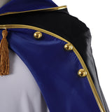 Tongari Boushi no Atelier Olruggio Black Blue Cloak Outit Cosplay Costume Halloween Carnival Party Suit 