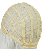 Tongari Boushi no Atelier Qifrey White Cosplay Wig Heat Resistant Synthetic Hair Carnival Halloween Party Props