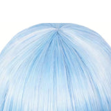 Tongari Boushi no Atelier Richeh Blue Cosplay Wig Heat Resistant Synthetic Hair Carnival Halloween Party Props
