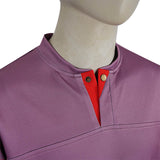 Traje rosa de Steve Harrington de Stranger Things para cosplay, disfraz de Halloween y carnaval.