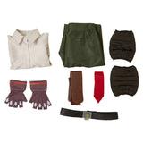 TRIGUN STAMPEDE Milly Thompson Green Cosplay Outfit For Adult Female Halloween Carnival Party Suit