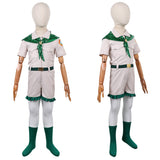 Troop Beverly Hills Scouts Kids Children Gray Scout Uniform Cosplay Costume Halloween Carnival Party Suit