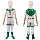 Troop Beverly Hills Scouts Kids Children Gray Scout Uniform Cosplay Costume Halloween Carnival Party Suit