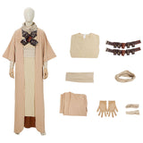 Tusken Raider White Robe Outfit Cosplay Costume Halloween Carnival Party Suit