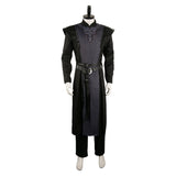 Twill fabric + PU LeatherDaemon Targaryen Black Printed Set Cosplay Costume Outfits