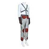 Twisted Metal Sweet Tooth White Outfit Cosplay Costume Halloween Carnival Party Suit