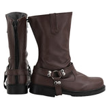 Twisted Wonderland Ruggie Cosplay Shoes Boots Halloween Costumes Accessory Custom Made 