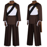 Undertale Sans Brown Outfit Cosplay Costume Halloween Carnival Party Suit