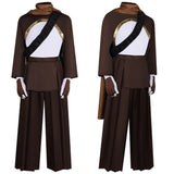 Undertale Sans Brown Outfit Cosplay Costume Halloween Carnival Party Suit