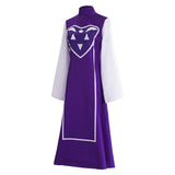 Undertale Toriel Cosplay Purple Dress For Women Halloween Carnival Party Suit  