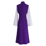 Undertale Toriel Cosplay Purple Dress For Women Halloween Carnival Party Suit  