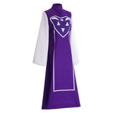 Undertale Toriel Cosplay Purple Dress For Women Halloween Carnival Party Suit  