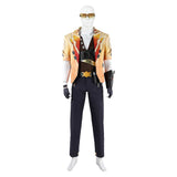 Valorant Costume Tejo Cosplay Yellow Outfit For Adult Man Halloween Carnival Suit