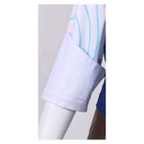 Valorant Chamber Gender-swapped Women Blue Outfit Cosplay Costume Halloween Carnival Party Suit
