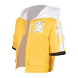 Valorant Clove Yellow Coat Cosplay Costume Outfits Halloween Carnival Suit