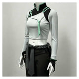 VALORANT Sage Women White Crop Top Cosplay Costume Halloween Carnival Party Suit