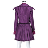 Vampirina Purple Cosplay Costume For Adult Female Halloween Carnival Party Suit   