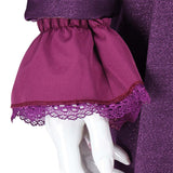 Vampirina Purple Cosplay Costume For Adult Female Halloween Carnival Party Suit   